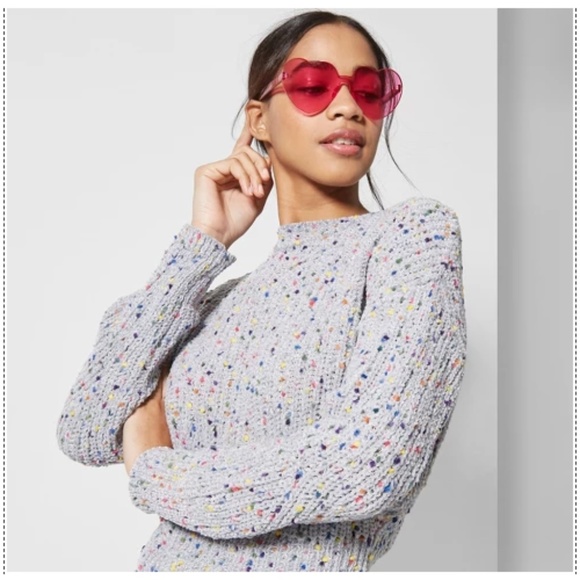 Wild Fable Rainbow Confetti Sweater - Picture 3 of 7